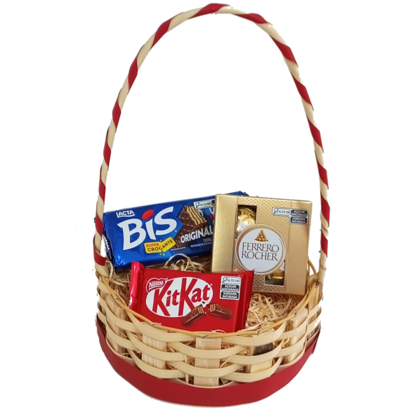 Cesta Mimo De Chocolates